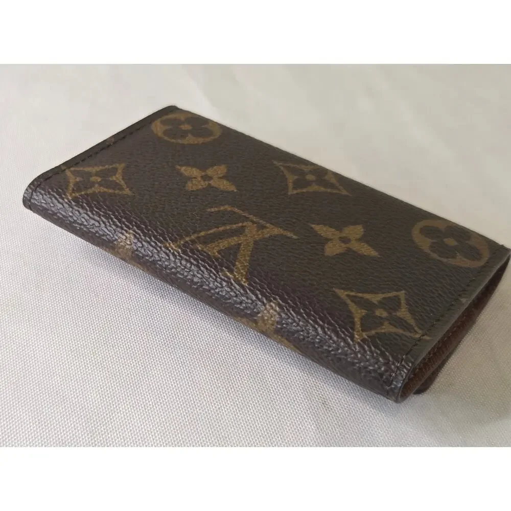 Louis Vuitton Monogram 6 Key Holder Case LV Vintage Multicles